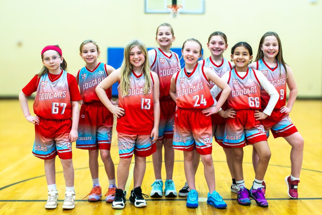 2025-26 4th Grade girls basketball team