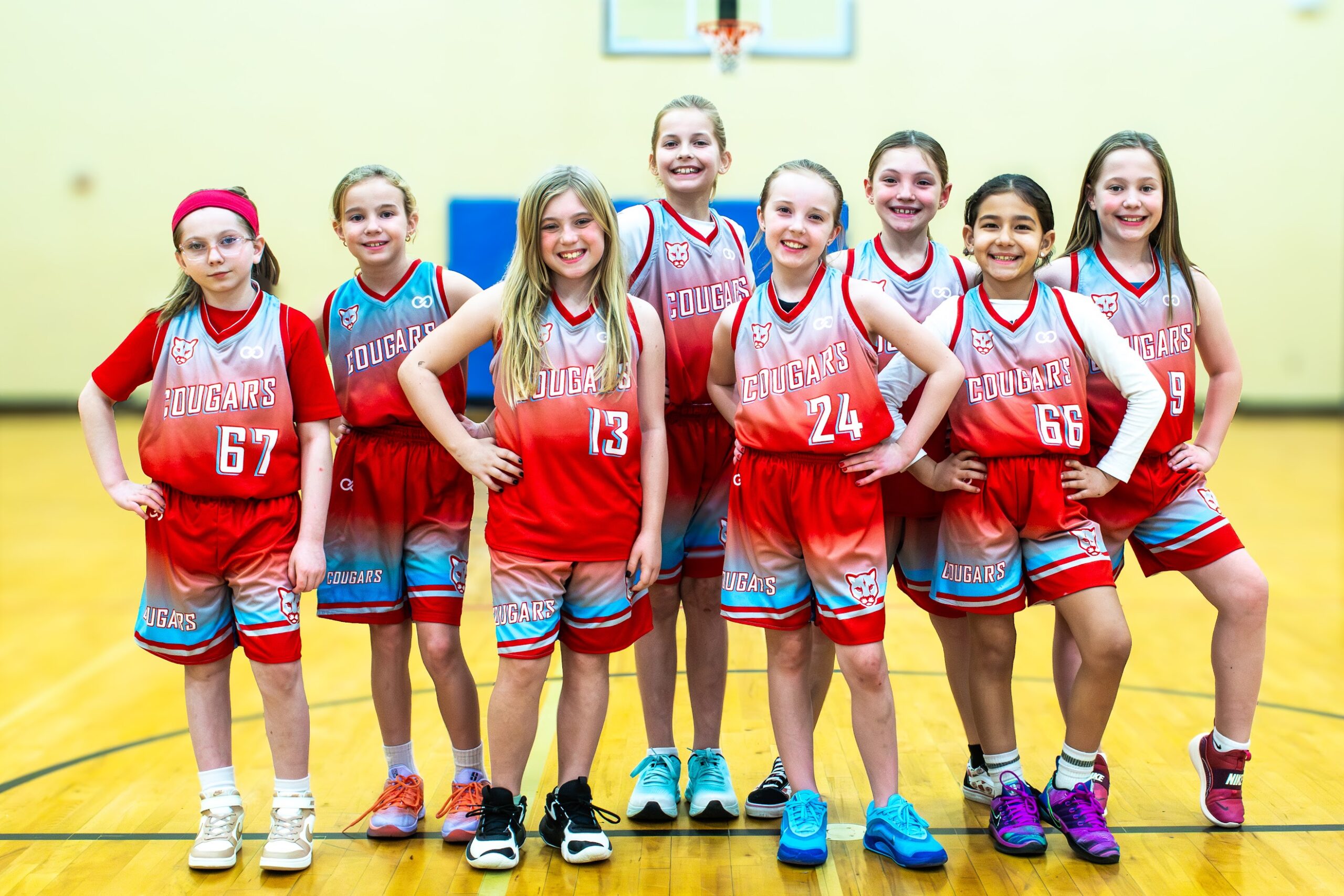 2025-26 4th Grade girls basketball team